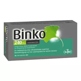 BINKO 240 mg filmovertrukne tabletter, 30 stk