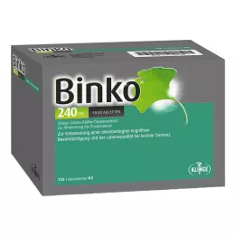 BINKO 240 mg filmovertrukne tabletter, 120 stk