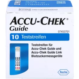 ACCU-CHEK Guide-teststrimler, 1X10 stk