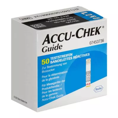 ACCU-CHEK Guide-teststrimler, 1X50 stk
