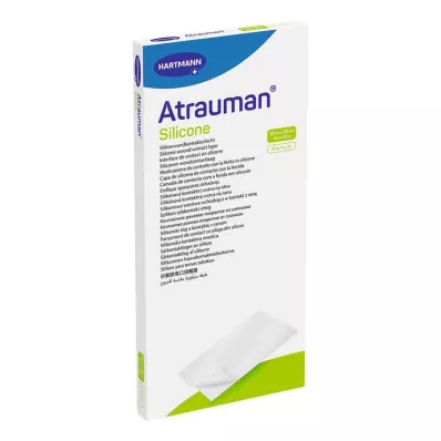 ATRAUMAN Sterile 10x20 cm kompresser af silikone, 10 stk