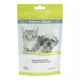 FELIGUM Struvit tyggedråber til katte/små hunde, 160 g