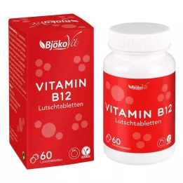 VITAMIN B12 VEGAN sugetabletter, 60 kapsler