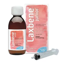 LAXBENE junior 500 mg/ml oral opløsning til børn 6M-8J, 200 ml