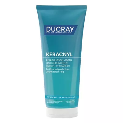 Ducray Keracnyl vaskegel, 200 ml