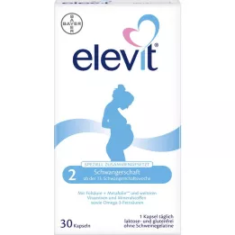 ELEVIT 2 graviditetssoftgels, 30 kapsler