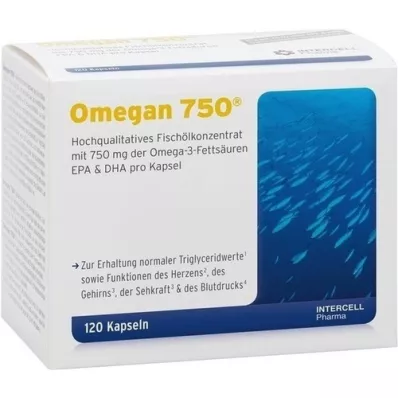 OMEGAN 750 bløde kapsler, 120 stk