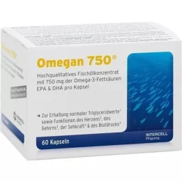 OMEGAN 750 bløde kapsler, 60 stk