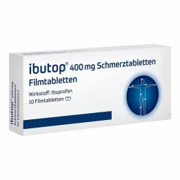 IBUTOP 400 mg smertelindrende filmovertrukne tabletter, 10 stk