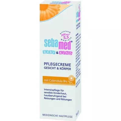 SEBAMED BABY &amp; KIND Plejecreme med morgenfrue, 75 ml