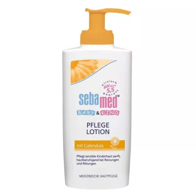 SEBAMED BABY &amp; KIND Plejelotion med morgenfrue, 200 ml