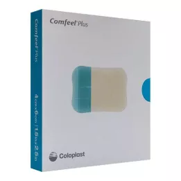 COMFEEL Plus fleksibel hydrocoll. forbinding 4x6 cm, 10 stk