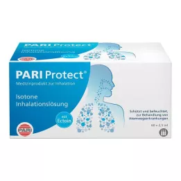 PARI ProtECT inhalationsopløsning med Ectoin-ampuller, 60X2,5 ml