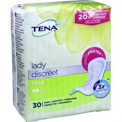 TENA LADY Diskrete puder mini, 30 stk