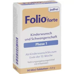 FOLIO 1 forte jodfri filmovertrukne tabletter, 90 stk