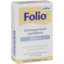 FOLIO 2 jodfrie filmovertrukne tabletter, 90 stk