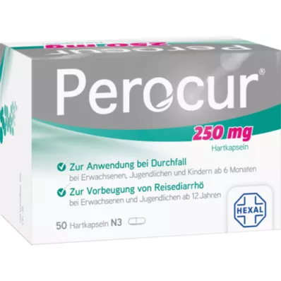 PEROCUR 250 mg hårde kapsler, 50 stk