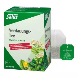 VERDAUUNGS-TEE Herbal Tea No.18 Salus filterposer, 15 stk