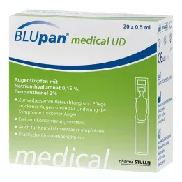 Blupan medicinske UD øjendråber, 20X0,5 ml