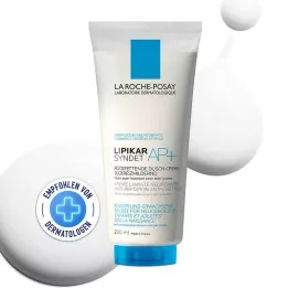 ROCHE-POSAY Lipikar Syndet AP+ Cleansing Cream Gel, 200 ml