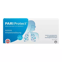 PARI ProtECT inhalationsopløsning med Ectoin-ampuller, 10X2,5 ml
