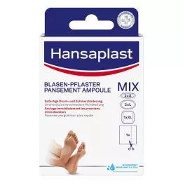HANSAPLAST Blisterplastre SOS Blandingspakke, 6 stk
