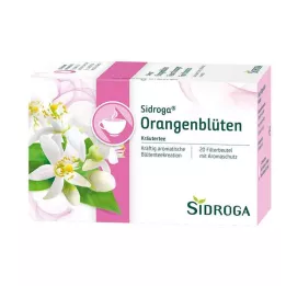 SIDROGA Filterpose til appelsinblomst-te, 20X1,2 g