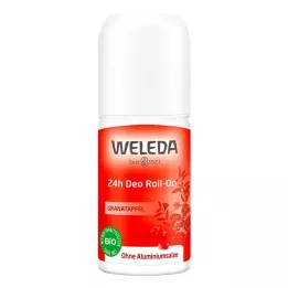WELEDA Granatæble 24h deodorant roll-on, 50 ml