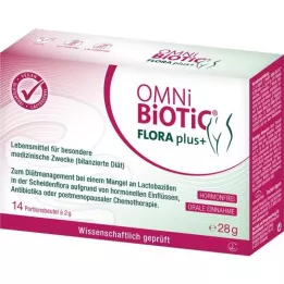 OMNI BiOTiC Flora plus+ pose, 14X2 g