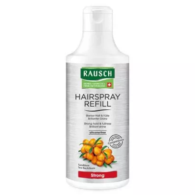 RAUSCH HAIRSPRAY stærk genopfyldning uden aerosol, 400 ml