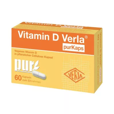 VITAMIN D VERLA purKaps, 60 kapsler