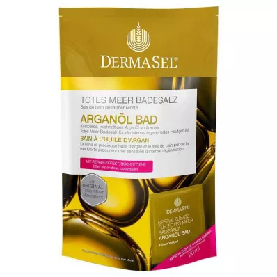 DERMASEL Badesalt fra Det Døde Hav + arganolie, 1 P