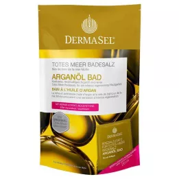 DERMASEL Badesalt fra Det Døde Hav + arganolie, 1 P