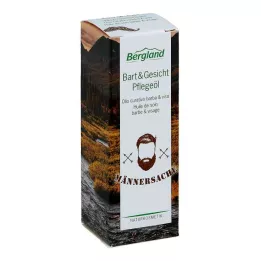 BERGLAND Skæg &amp; Ansigtsplejeolie, 20 ml