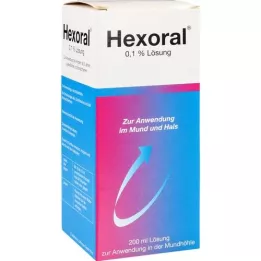 HEXORAL 0,1% opløsning, 200 ml