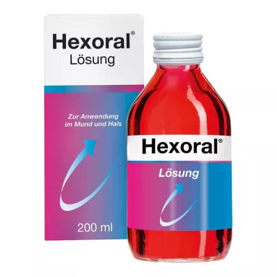 Hexoral® opløsning til betændelse i munden, 200 ml
