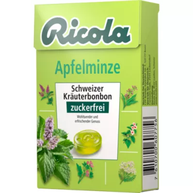 RICOLA o.Z.Box æble-mynte-bolsjer, 50 g