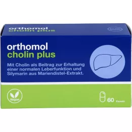 ORTHOMOL Cholin Plus-kapsler, 60 kapsler