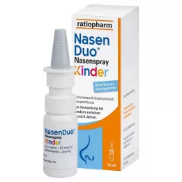 NASENDUO Næsespray til børn, 10 ml