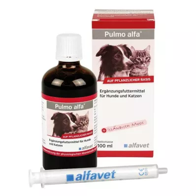 Pulmo Alfa til hunde og katte, 100 ml Pulmo Alfa til hunde og katte, 100 ml