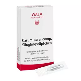 CARUM CARVI komp.suppositorier til spædbørn, 10X1 g