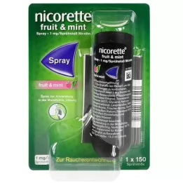 NICORETTE Frugt &amp; Mynte Spray 1 mg/spray, 1 stk