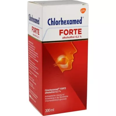 CHLORHEXAMED FORTE alkoholfri 0,2% opløsning, 300 ml