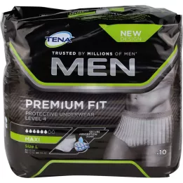 TENA MEN Level 4 Premium Fit Prot.undertøj L, 10 stk