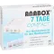 ANABOX Kompakt 7-dages ugebladsdispenser hvid, 1 stk