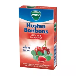 WICK Vild kirsebær &amp; Eukalyptus Bonb.o.Zucker Clickb, 46 g