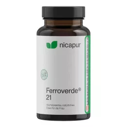NICAPUR Ferroverde 21 kapsler, 60 kapsler