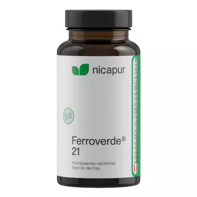 Nicapur Ferroverde 21 kapsler, 60 stk Nicapur Ferroverde 21 kapsler, 60 stk