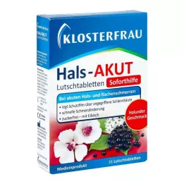 KLOSTERFRAU Hals-AKUT Sugetabletter, 16 stk