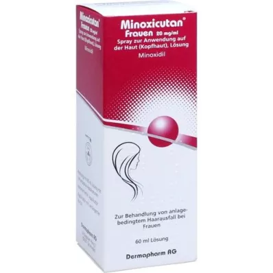 MINOXICUTAN Kvinder 20 mg/ml spray, 60 ml